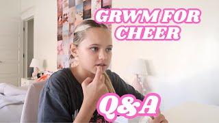 GRWM For Cheer Plus Q&A | Perri Brielle