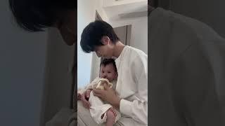 #我就知道我没嫁错人#爸爸带娃 #婚后生活  #cute #骗你生娃系列 #baby