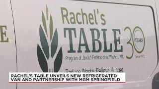 Rachel’s Table unveils new van, partnership with MGM Springfield