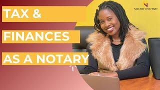 TAX & FINANCES NOTARY BUSINESS *NOTARY2NOTARY*