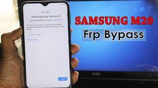 Samsung M20 Google Account Bypass | Samsung M20 Frp Bypass