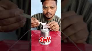 ice and thread easy science || Telugu Experiments