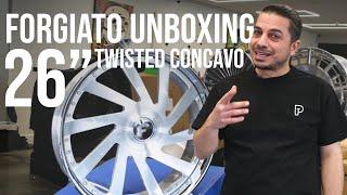 26" Forgiato Twisted Concavo | Unbox That Wheel - Episode 5