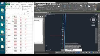 creating busbay widening from Given parameters using AutoCad Civil3D