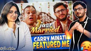 CARRY KI SHAADI  Reaction | Q&A 2024 CARRYMINATI | Samiksha Sengar