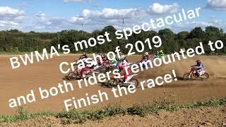 BWMA grittenham british womens most spectacular crash september 2019 motocross