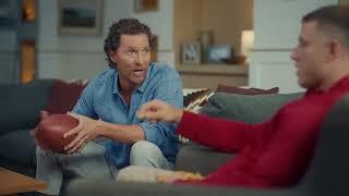  Hilarious Matthew McConaughey & Christian McCaffrey Uber Eats Commercial