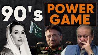 1990s Political Chaos in Pakistan | The Battle Between Benazir Bhutto & Nawaz Sharif @raftartv