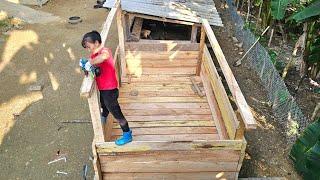 How to make cages for piglets with natural materials - farm building / Ban Thi Diet