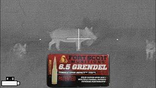 4 Hogs With Fort Scott Tumble Upon Impact Ammo