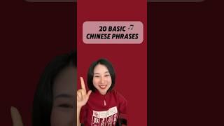  Can you keep up? 20 basic Chinese phrases #chinese #learnchinese #chineselearning #language