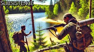 Day 22 Wilderness Survival | Subsistence Gameplay