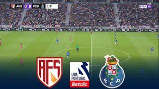 EM DIRETO  AVS vs PORTO | Liga Portugal Betclic 2024/2025 | Full Match | FL 2025 Gameplay