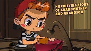 Masha's Spooky Stories - Horrifying Story of Grandmother And Grandson  (Episode 9)