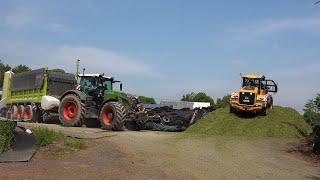 Gras 2023 : John Deere 8600i / 2x Fendt 939 / Hartmut henn / Grass Silage / Grasernte / Eifel region