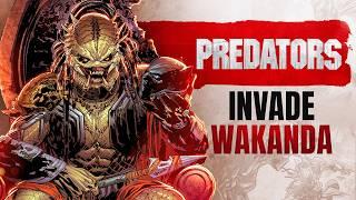 Predators Invade Wakanda (Predator vs Black Panther)
