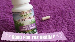 Review of Fungi Perfecti Lion's Mane Memory & Nerve Support - 30 Vegetarian Capsules