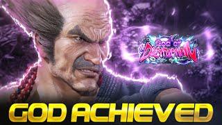 I Reached The Highest Rank In Tekken 8... God Of Destruction Heihachi