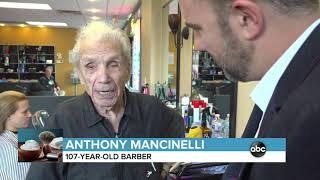 107 Year Old barber