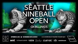 Jesse Johnson vs Robert Niemeyer | WNT Seattle Nineball Open 2024 | Round 2 B-Side | OX Billiards