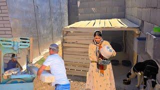 Buying Wood & Building a Wooden Cabin for Togo
