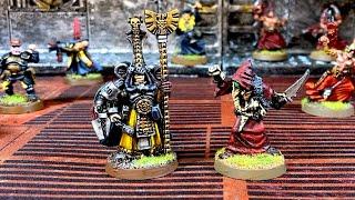 Rare Adeptus Mechanicus Magos Miniature and Other Oldhammer Figures for Inquisitor 28