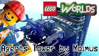 Agents Tower by Moimus LEGO YouTuber: Building Bricksburg