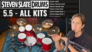 Steven Slate Drums 5 (SSD 5.5) - ALL PRESET KITS 2022