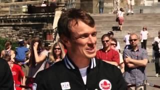 Simon Whitfield Canada Flag Bearer Speech #GiveYourEverything