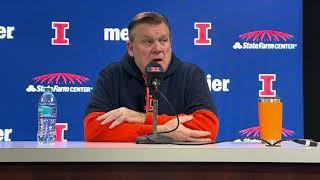 Penn State pregame: Illinois head coach Brad Underwood