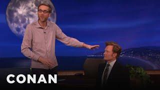 Stephen Merchant: Sex Is Hard For Tall People | CONAN on TBS