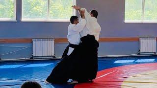 Aikido: Jodan tsuki by Daniele MONTENEGRO sensei - Pskov 2024 Part 3/3