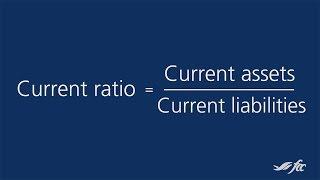 Calculating your current ratio