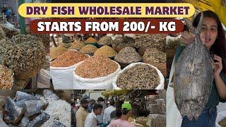 DRY FISH MARKET SEWRI | BIGGEST DRY FISH MARKET IN MUMBAI