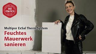 Feuchtes Mauerwerk sanieren | Multipor ExSal Therm System