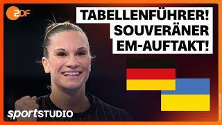 Deutschland – Ukraine Highlights | Frauen-Handball-EM 2024 | sportstudio