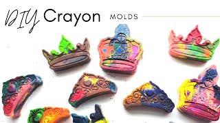 DIY CROWN CRAYON MOLDS