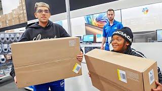 N3on Takes Woo Wop On A Best Buy Shopping Spree!