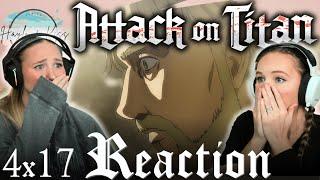 Judgement | ATTACK ON TITAN | Reaction 4x17