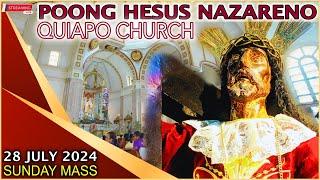 LIVE: Quiapo Church Mass Today - 28 July 2024 (Sunday)