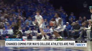 Changes could be coming to how college athletes in Ky. are paid