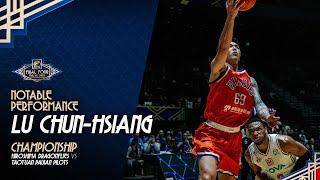 Notable Performance: Lu Chun-Hsiang with 20 Points vs. Hiroshima Dragonflies