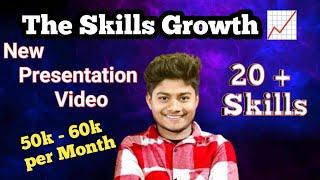 The Skill Growth New Presentation Video || 50k - 60k per Month || by Jitendra Gupta