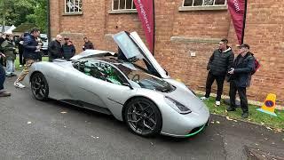 Jay Kay from Jamiroquai in his Gordon Murray Automotive T50 Bicester Scramble