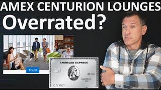 Amex Centurion Lounges Overrated? Miami lounge shows downside of American Express Platinum success