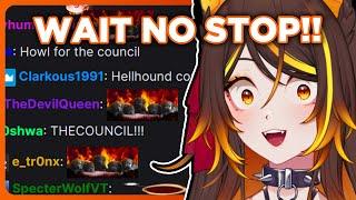 Sinder's Chat Tries to Summon the Hellhound Council