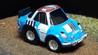 Tooned Renault Alpine A110 WRC Monte Carlo rally by ChoroQ Zero Z-51pullback toy car choro-q