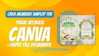 Tutorial bikin Desain Amplop THR pake aplikasi Canva