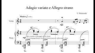 U. Raimondi: Adagio variato e allegro strano (2017)