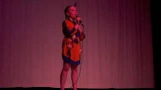 Megan Broadhurst, age 9 - Singing Colours of the Wind - Part 2